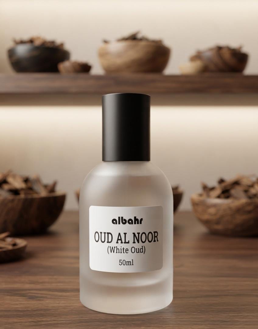 Oud Al Noor (White Oud) Arabian Unisex 50ml | Premium Long Lasting Perfume